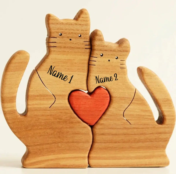 Custom Animal Wooden Puzzles Handmade Gifts