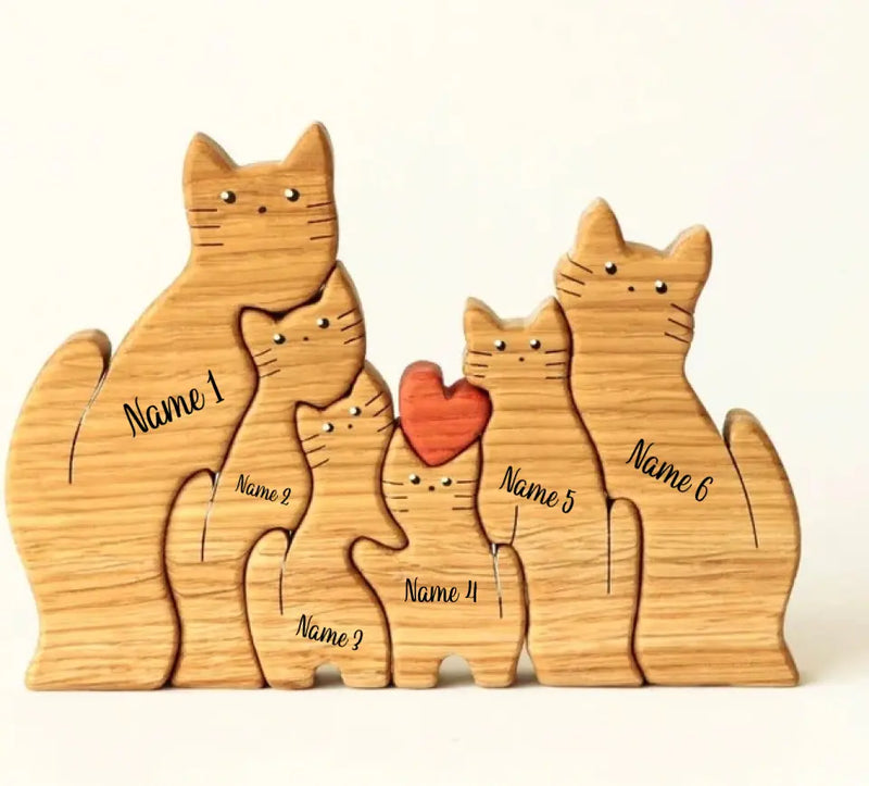 Custom Animal Wooden Puzzles Handmade Gifts