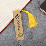 Custom Name Pattern Funny Bookmark Children Back to School Gift Make Reading Funny