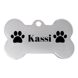 Custom Dog Name Tag Two Sizes And Colors Double-sided Printing Pet Gift