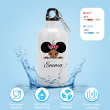 Custom Name Denim Fashion Boy and Girl Children Back to School Water Bottle 400ml Portable Water Bottle