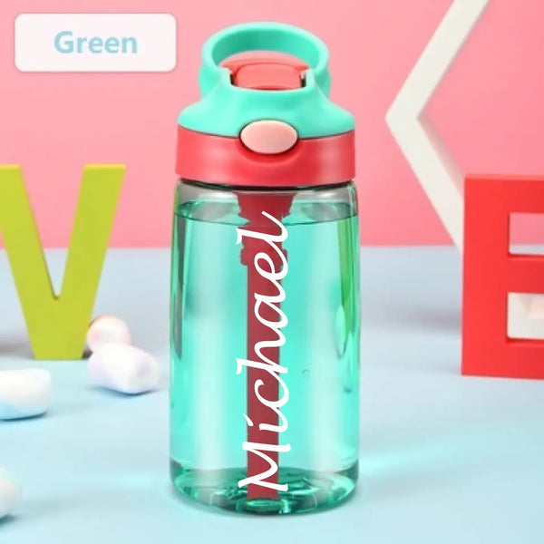 Custom Name Children's Bottle Summer Special Gift Back to School Gift High Temperature Resistance Water Bottle