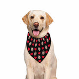 Custom Face  Love Heart Pet Bandana